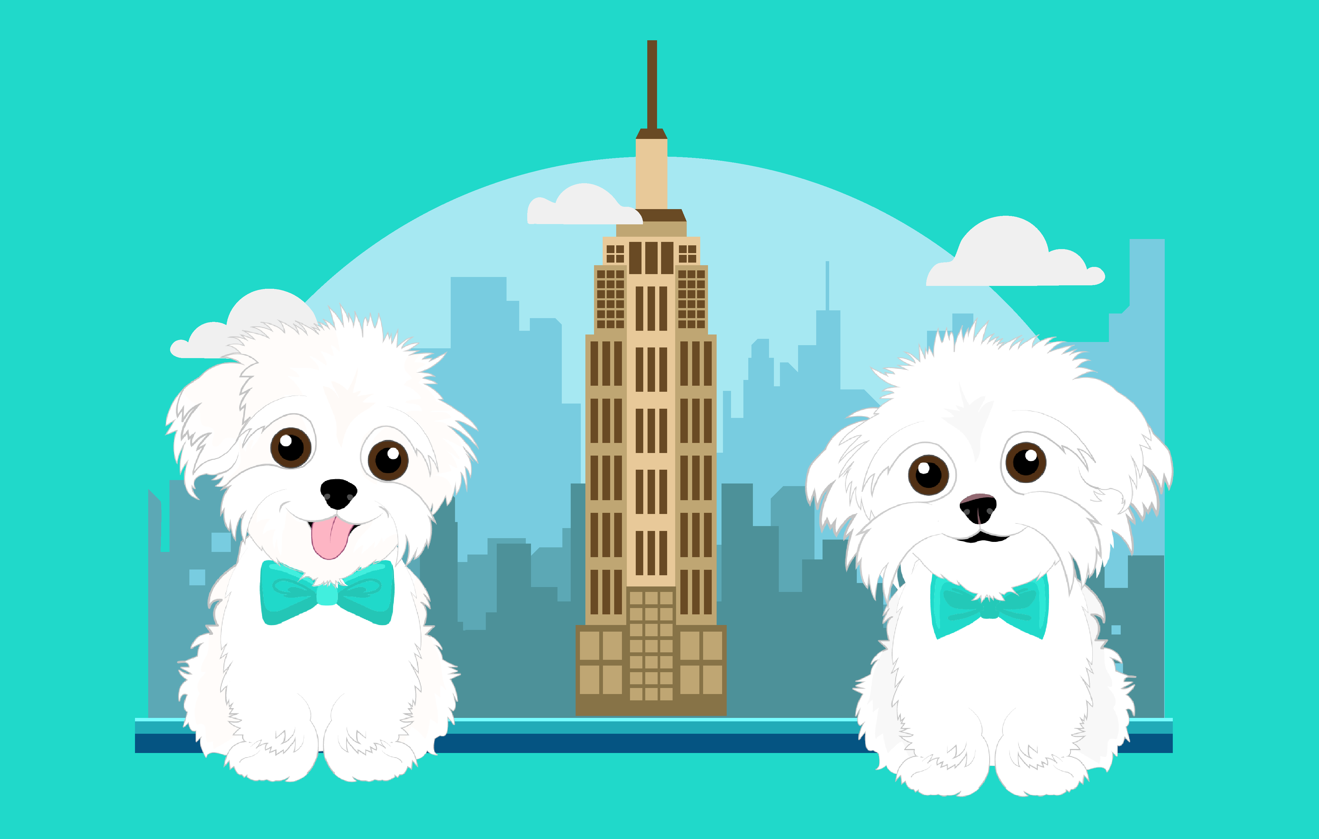 Pups in New York City